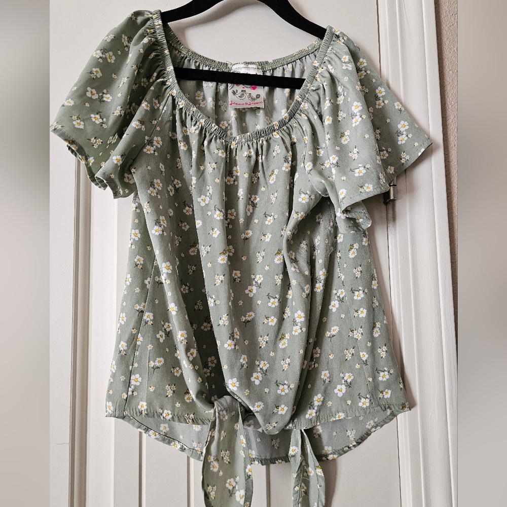 Floral Girls Top